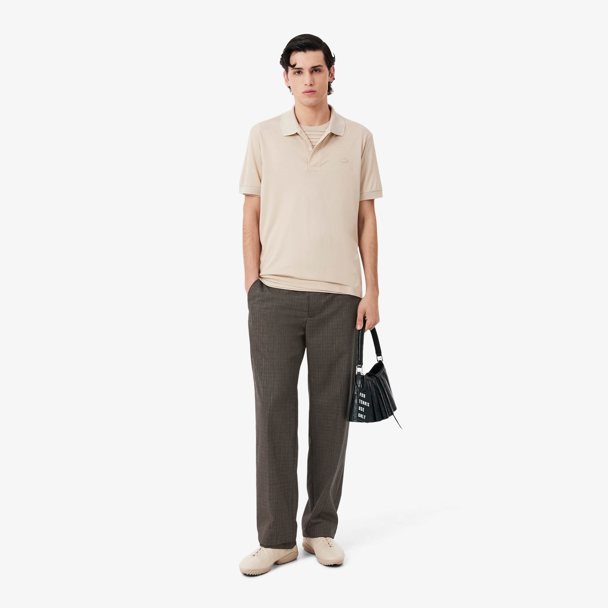 Runway Straight Fit Tailored Wool Pants