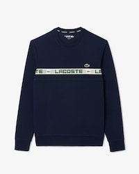 Men's Branded Stripe Tennis Sweatshirt