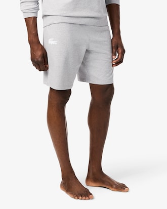Men's Straight Fit Fleece Pajama Shorts