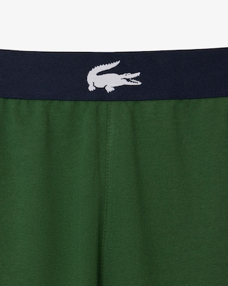 Men's Printed Fleece Loungewear Pants