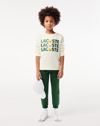 Kids' Fleece Crew Neck Print Sweatshirt