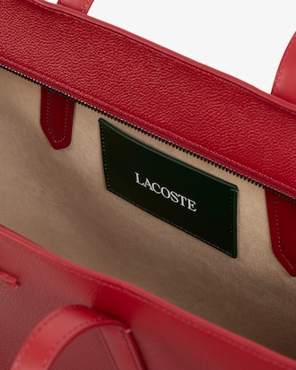 Runway Grain Leather Tote Bag