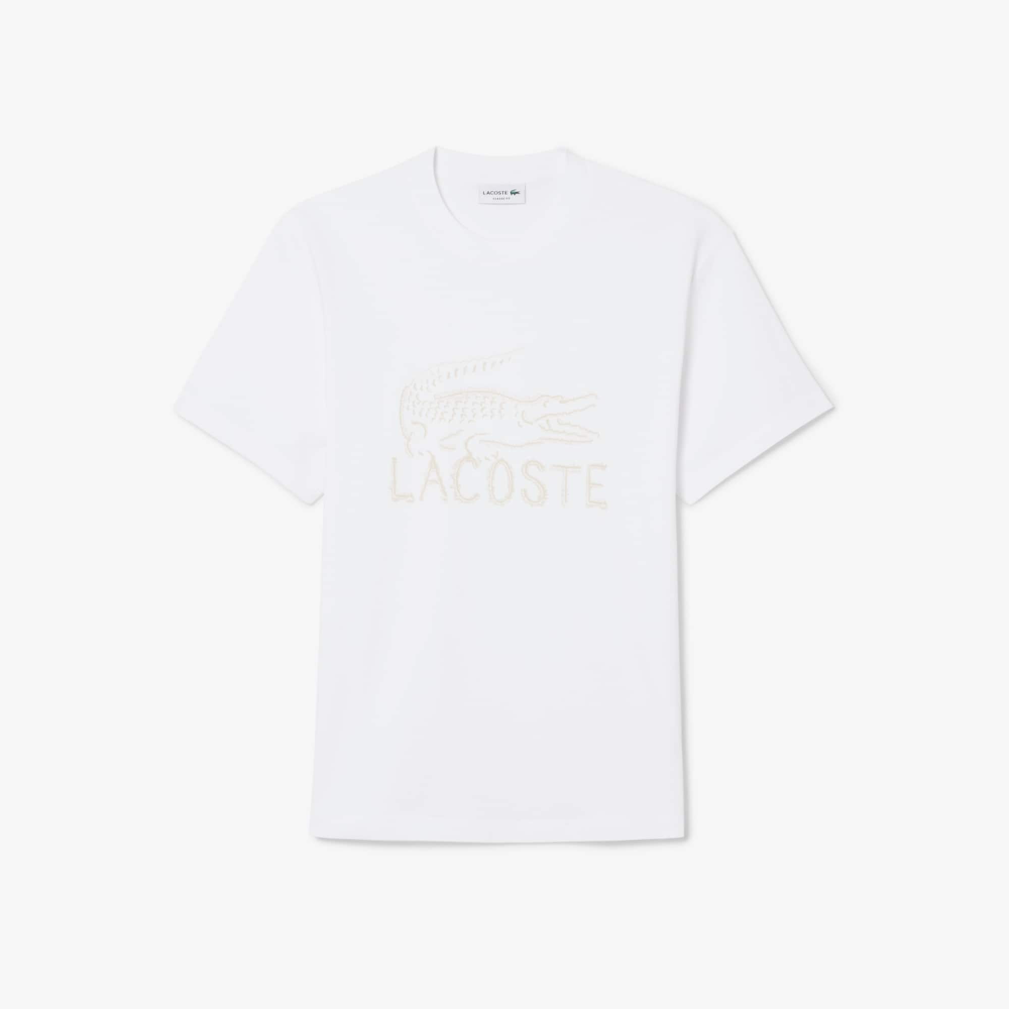 Printed Cotton T-Shirt - T-shirts - New In 2026 | Lacoste