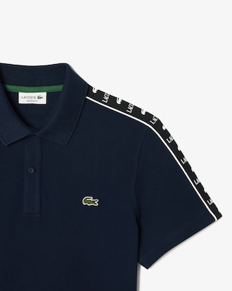 Men's Regular Fit Stretch Mini Piqué Polo