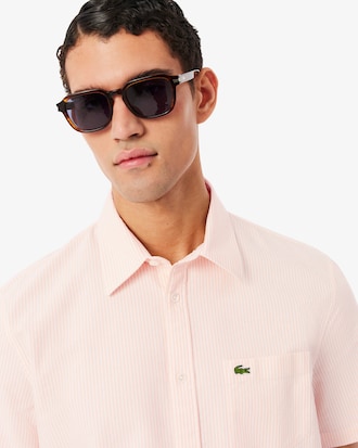 Men's Regular Fit Short Sleeve Oxford Shirt