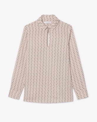 Regular Fit Printed Popover Shirt