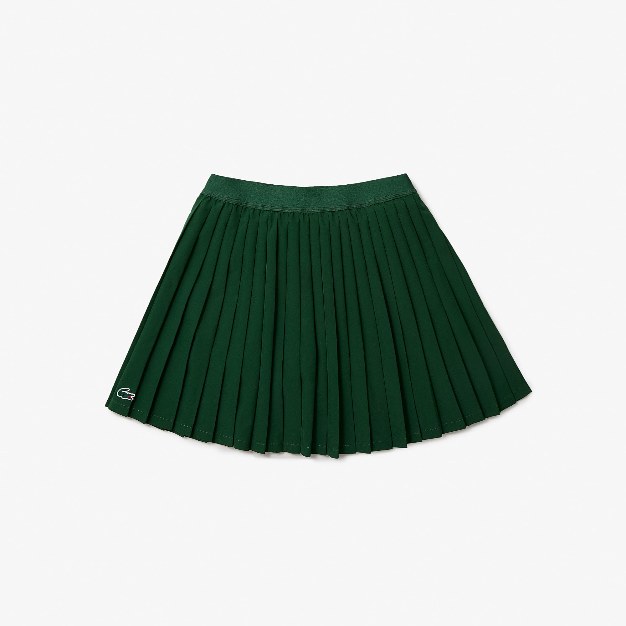 Lacoste Girls' Pleated Lined Skirt - 10 Years In Green