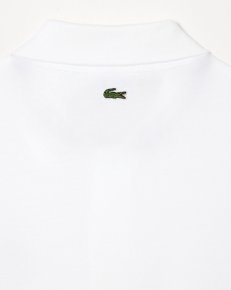 Polo de piqu&eacute; de algod&oacute;n L.12.12 con insignia