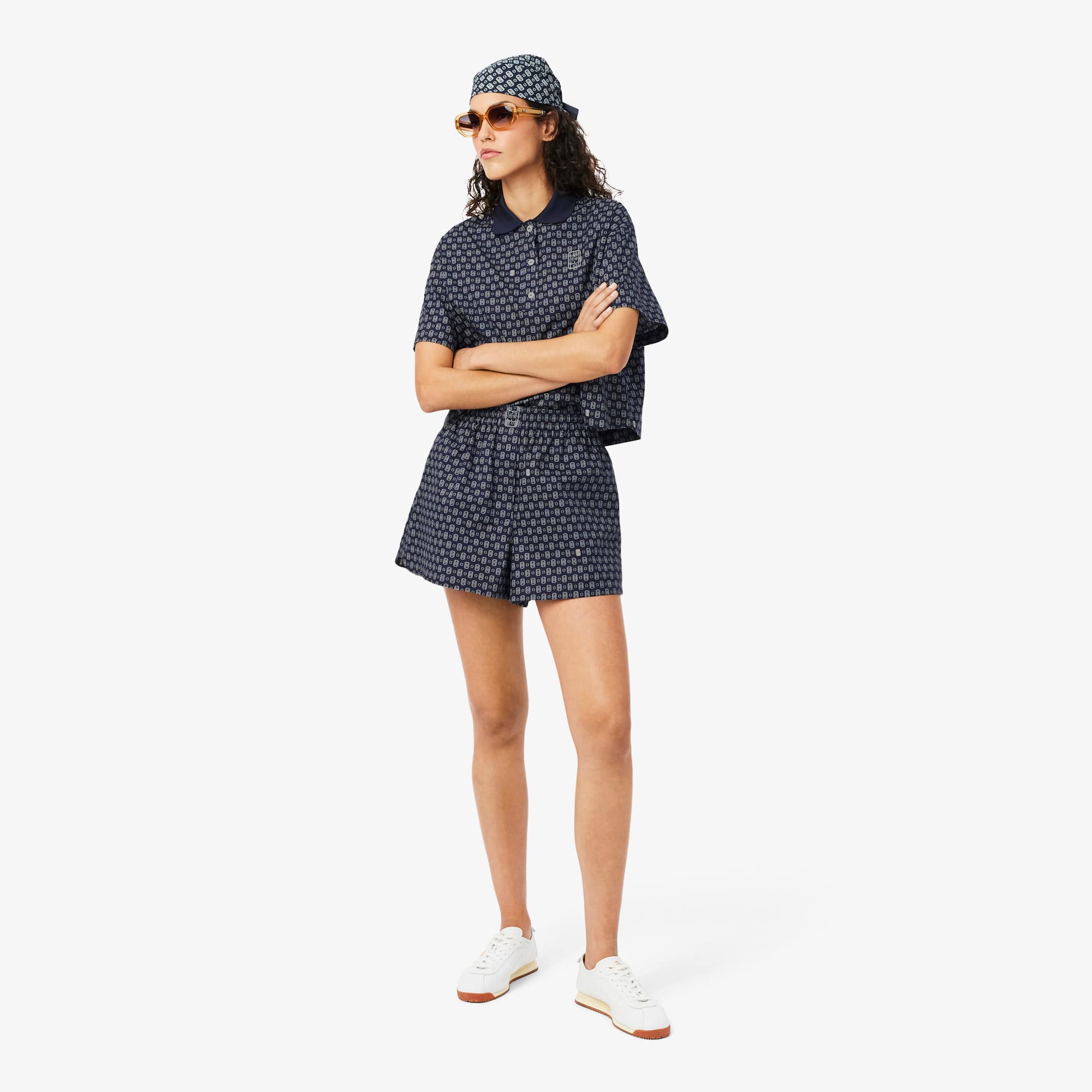 Printed Oversized Bermuda Shorts - Shorts & Skirts - New In 2026