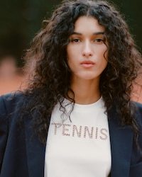 Tennis Embroidery T-Shirt