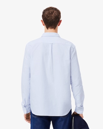 Men's Regular Fit Striped Oxford Shirt