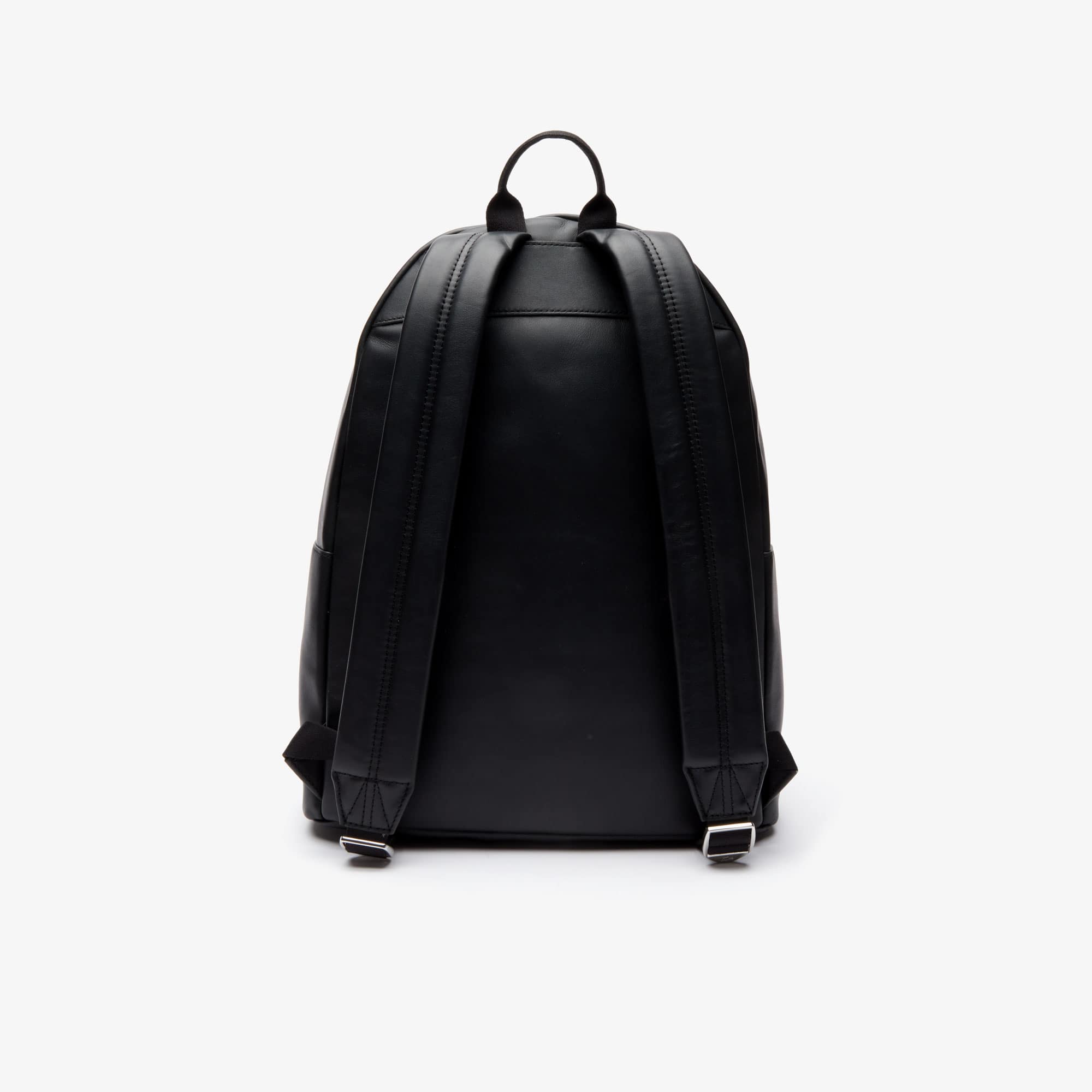 white leather backpack mens