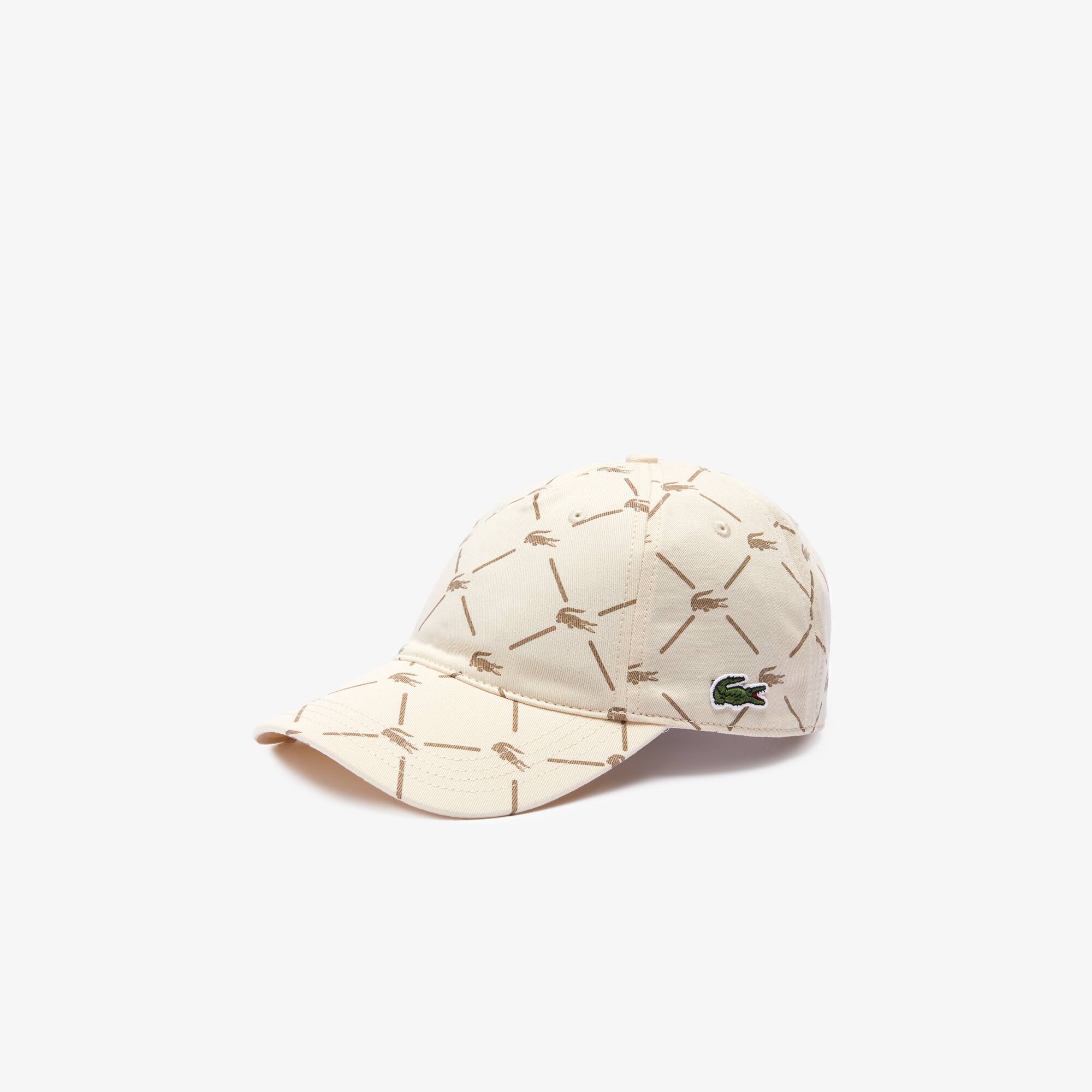 Unisex LIVE Monogram Printed Cotton Cap - Caps & Hats - New In