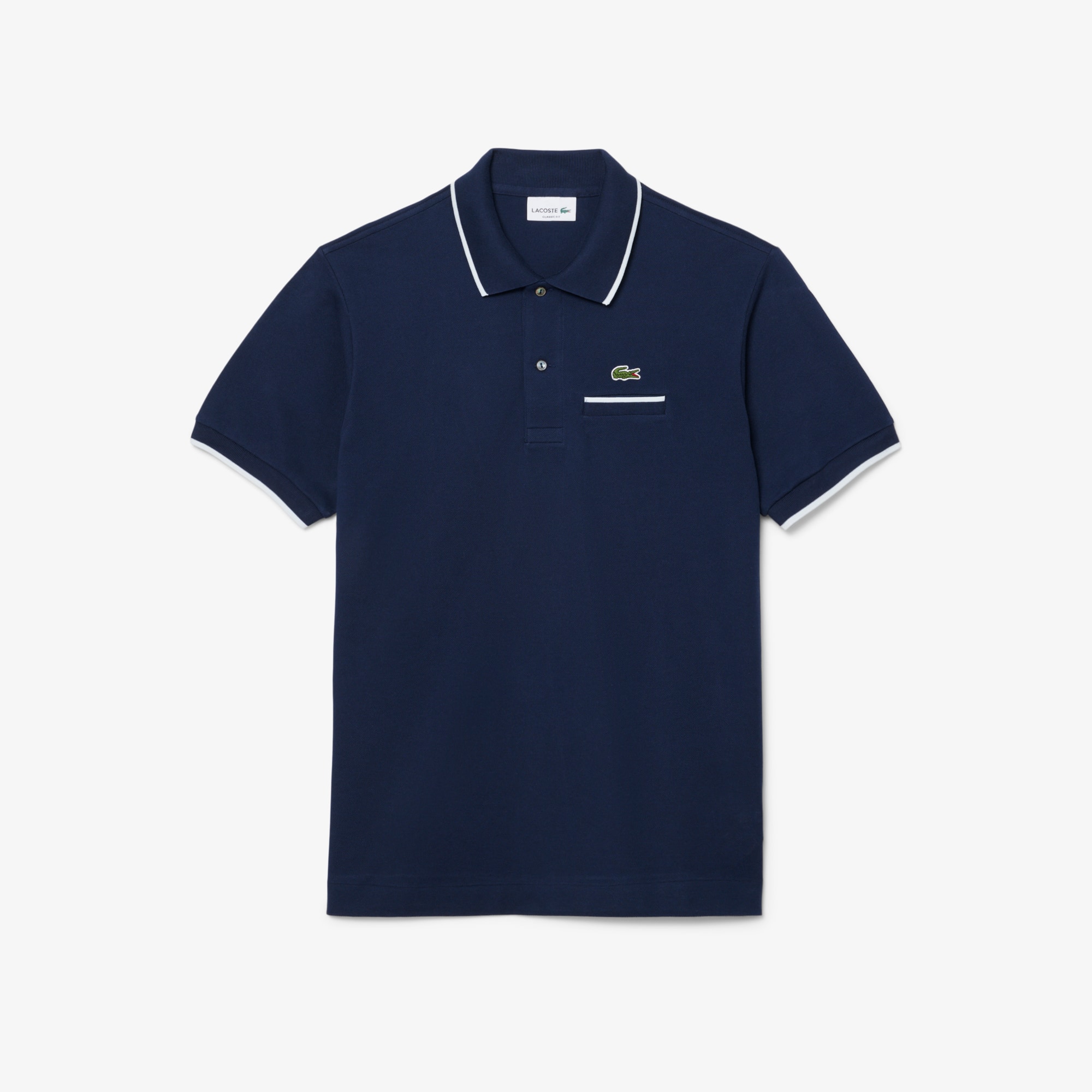 Men's Classic Fit Pocket Accent L.12.12 Polo - Polo Shirts - New