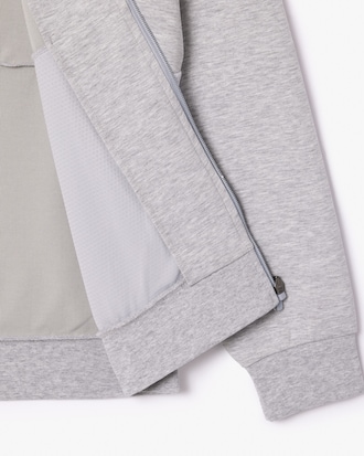 Sweatshirt à capuche Lacoste SPORT avec empiècements en mesh