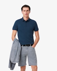 Polo de Piqu&eacute; Stretch Paris con Corte Regular para Hombre