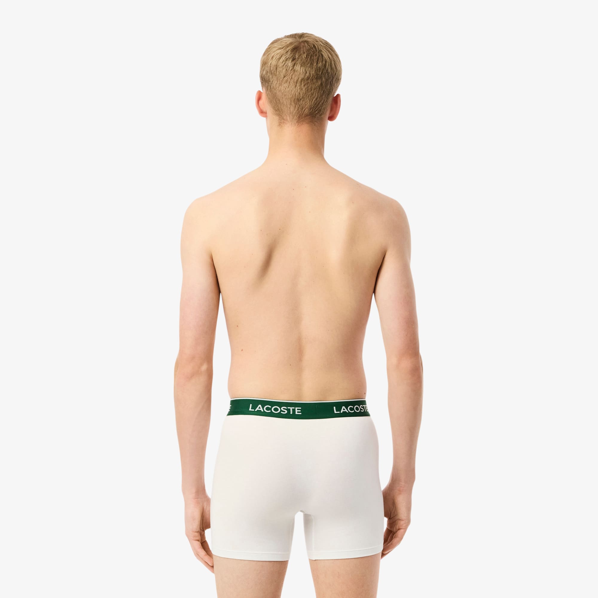 Lot de 3 boxers longs coton stretch - undefined - Nouveautés