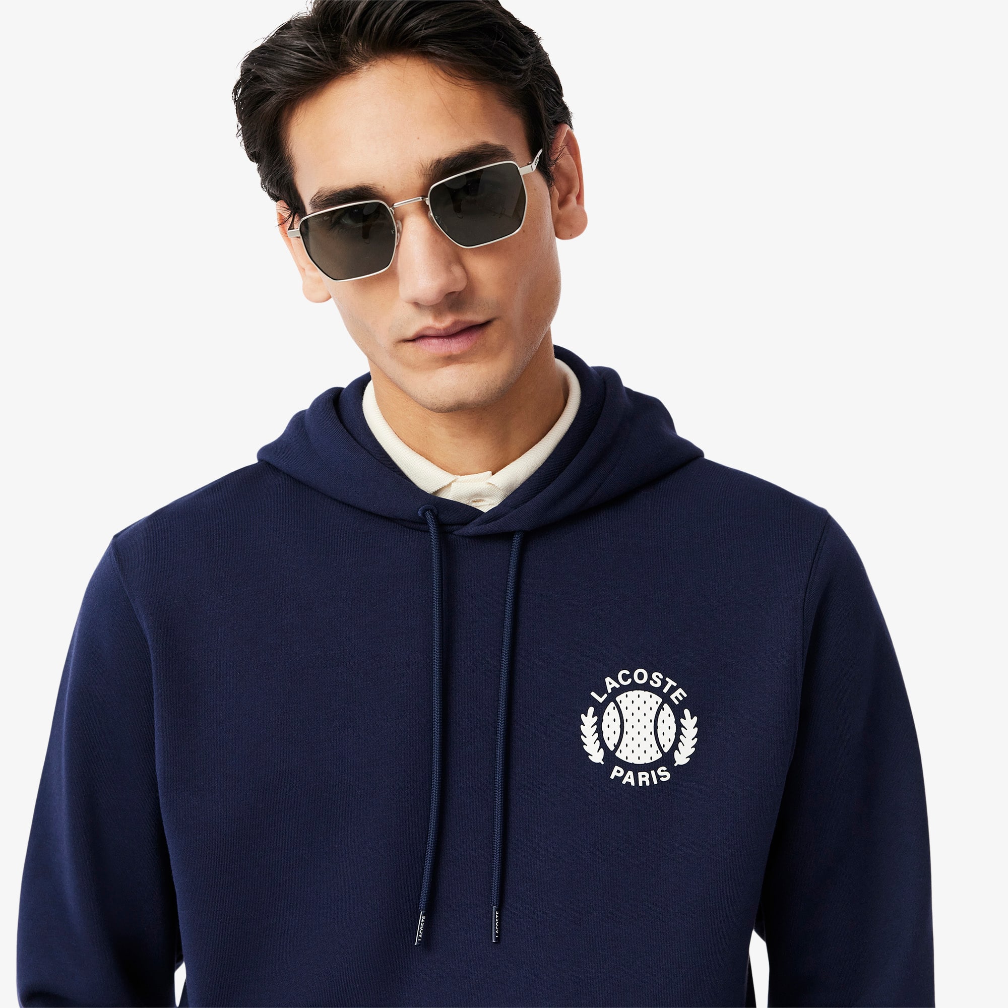 Men's Tennis Printed Hoodie - Sweaters & Sweatshirts - New In 2026