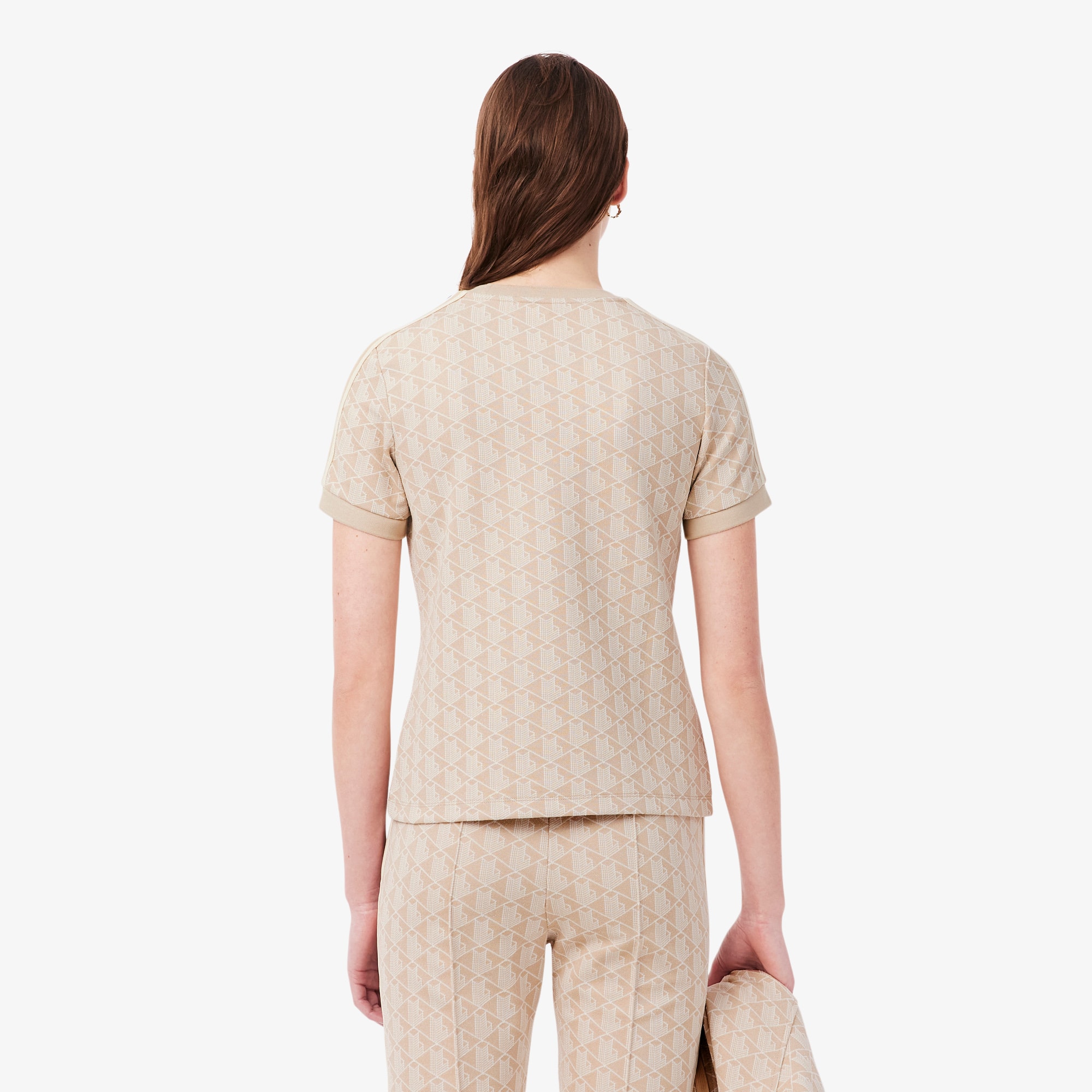 Women's Slim Fit Monogram T-Shirt