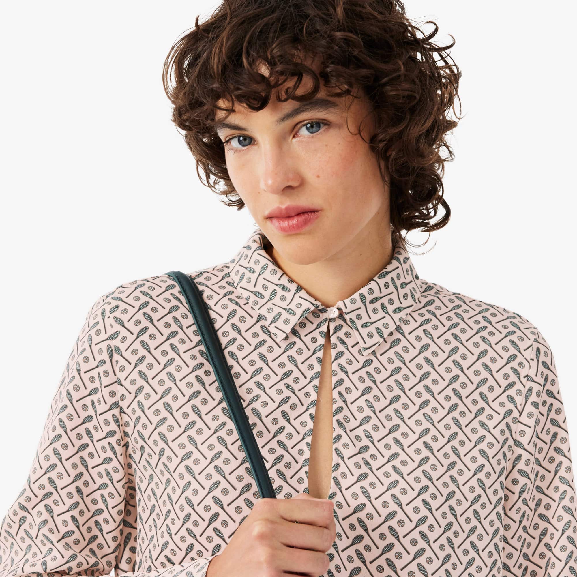 Regular Fit Printed Popover Shirt
