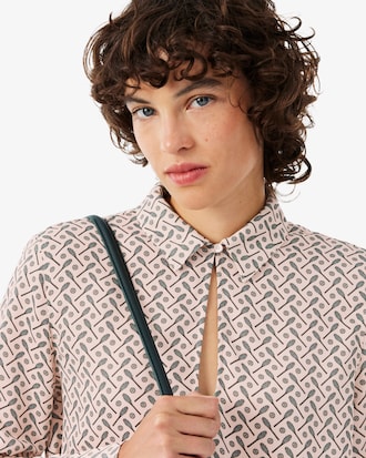 Regular Fit Printed Popover Shirt