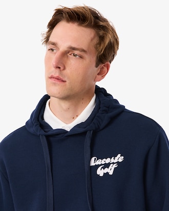 Men's Printed Fleece Golf Hoodie