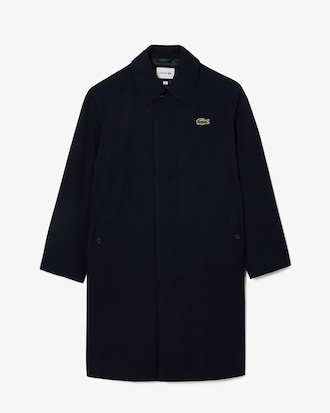 Trench l&eacute;ger d&eacute;perlant en twill de coton