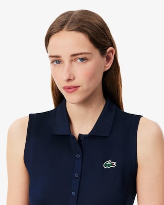 Women's Slim Fit UV Protect Stretch Golf Polo