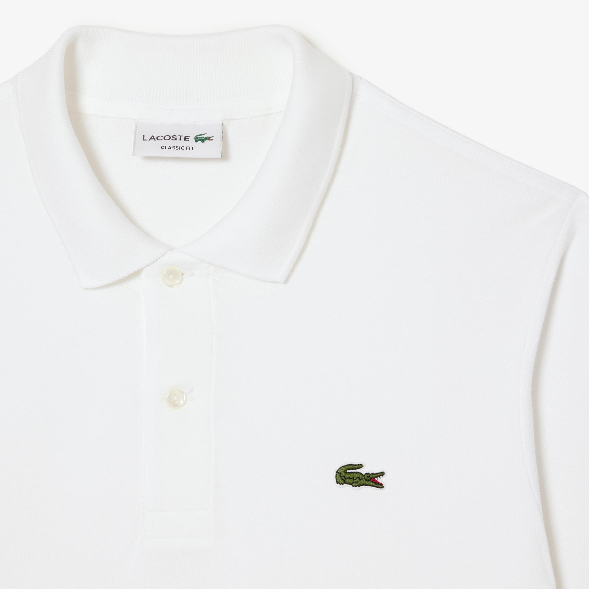Tシャツ・カットソー LACOSTE Men Polo Shirts L13121 White 16069925_31326668_600.jpg