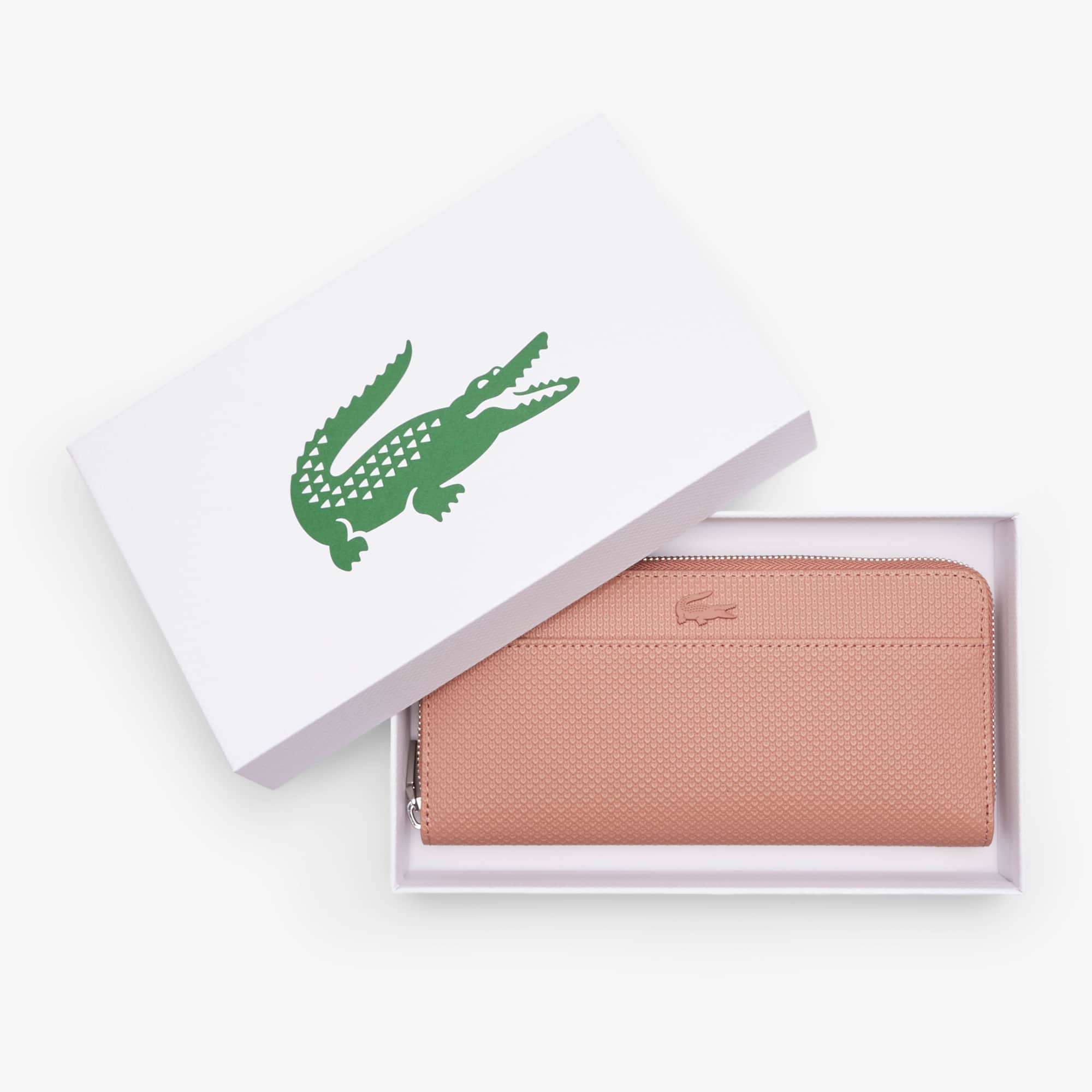 Women's Large Chantaco Piqué Leather Billfold - Wallets
