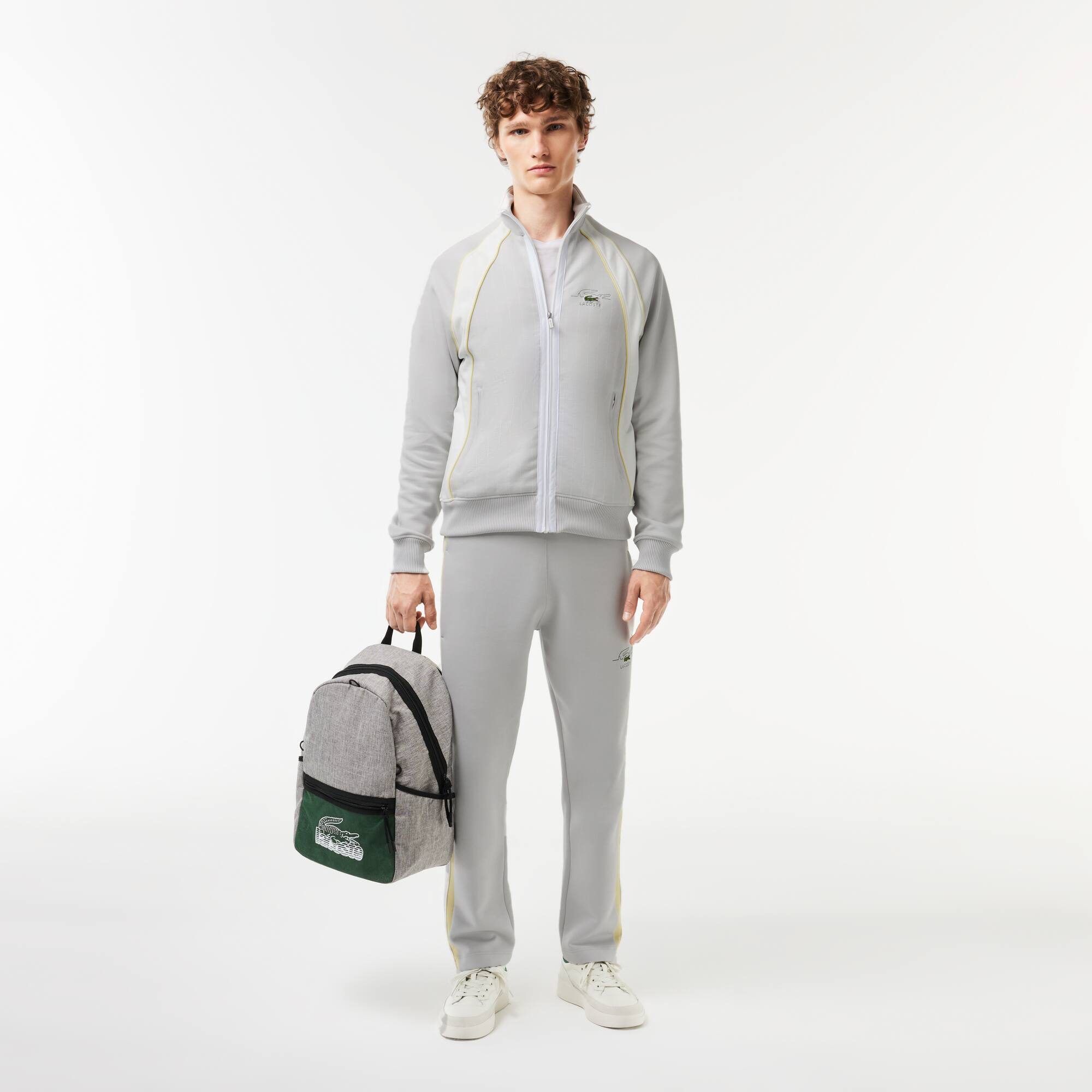 Men's Organic Cotton Colorblock Zip-Up Sweatshirt - Sweaters