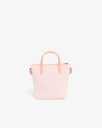 Mini Striped L.12.12 Concept Tote