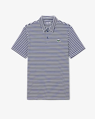 Regular Fit Ultra Dry Striped Golf Polo