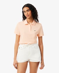 Women's Regular Fit Supple Petit Piqu&eacute; Polo