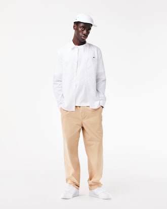 Men's Slim Fit Stretch Poplin Shirt