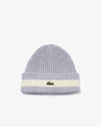 Men's Ribbed Wool Blend Beanie