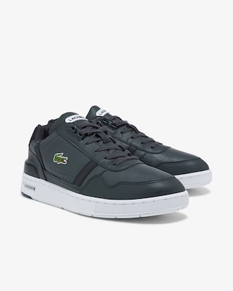 Men's T-Clip Leather and Synthetic Sneakers