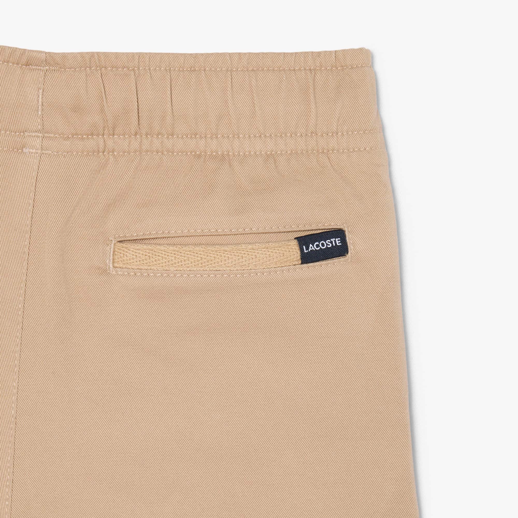Stretch Cotton Twill Chino Shorts