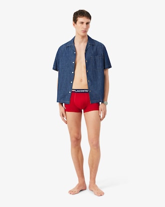 Men's 3-Pack Stretch Cotton Trunks