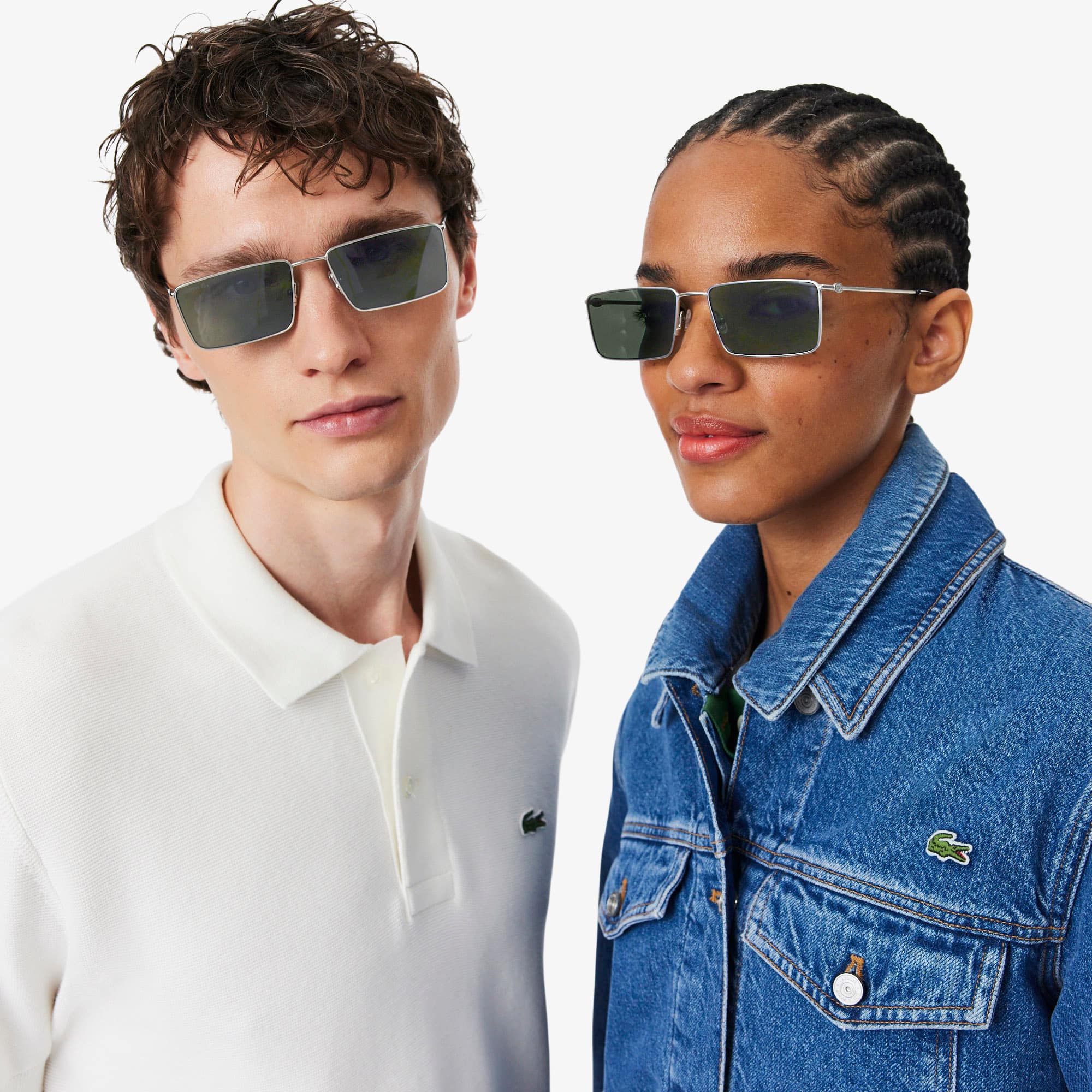 Icons Metal Rectangle Glasses - Sunglasses - New In 2026 | Lacoste