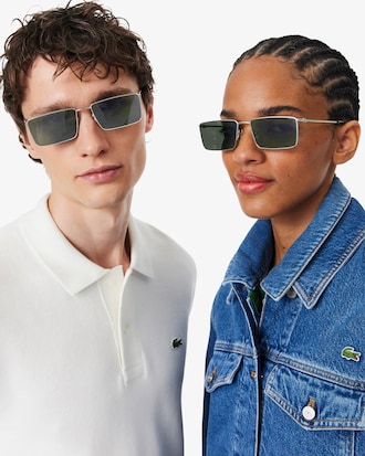 Icons Metal Rectangle Glasses