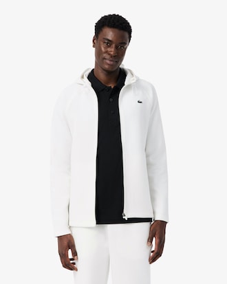 Sudadera deportiva con cremallera el&aacute;stica