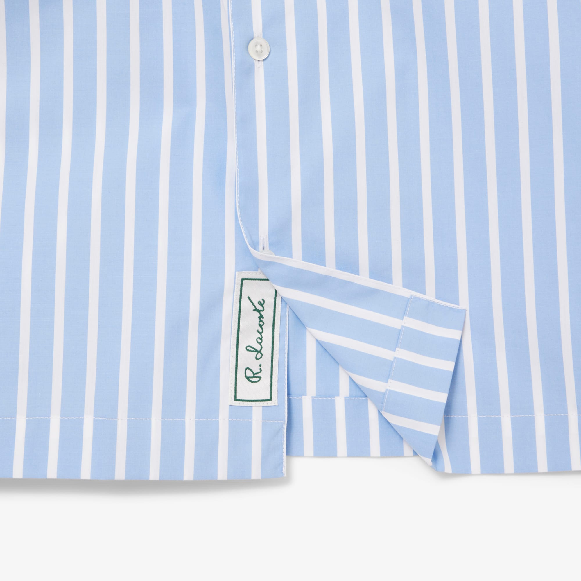 Men's Relaxed Fit Striped Short Sleeve Shirt