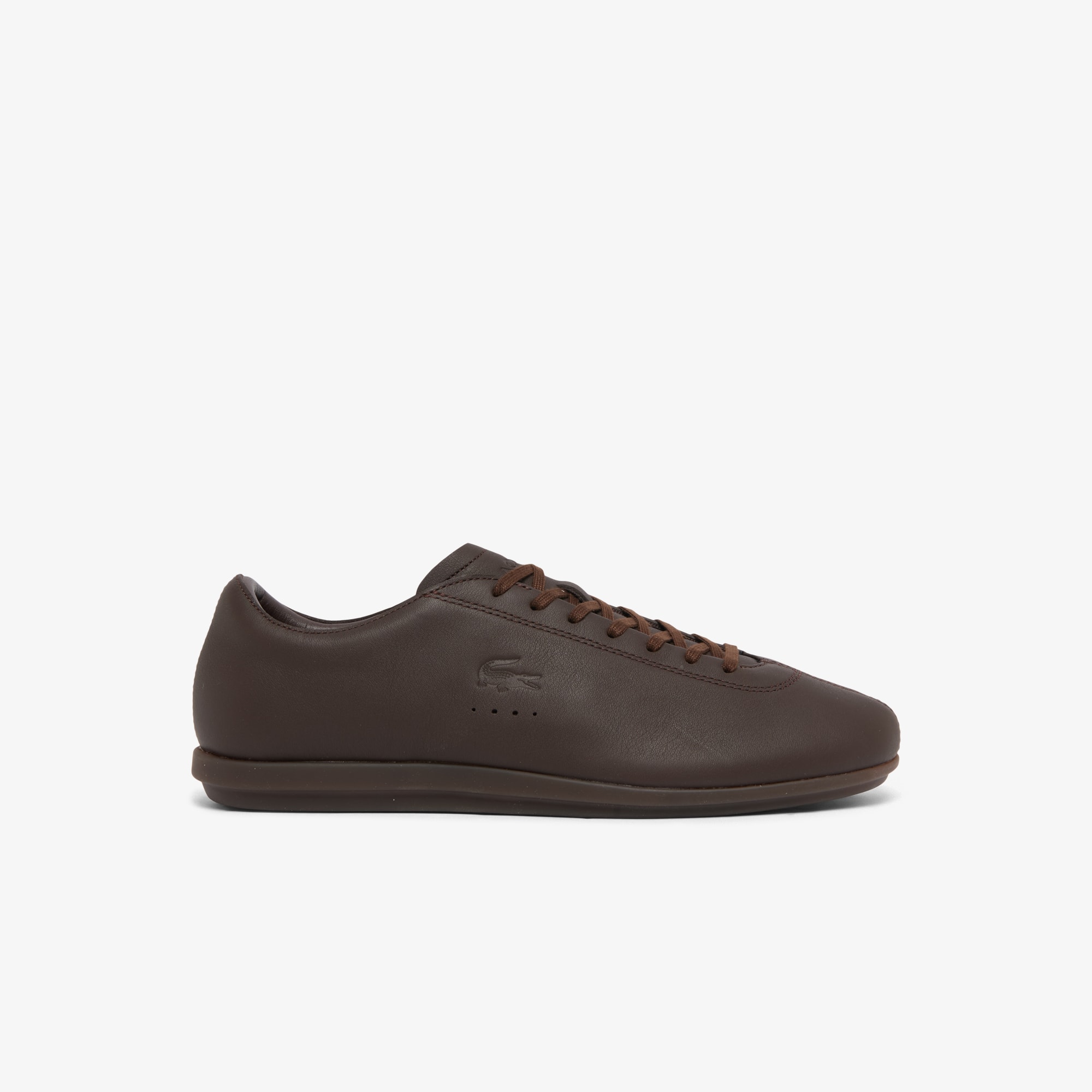 Lacoste Sneakers Driver Low Pro de Piel para Hombre Castano