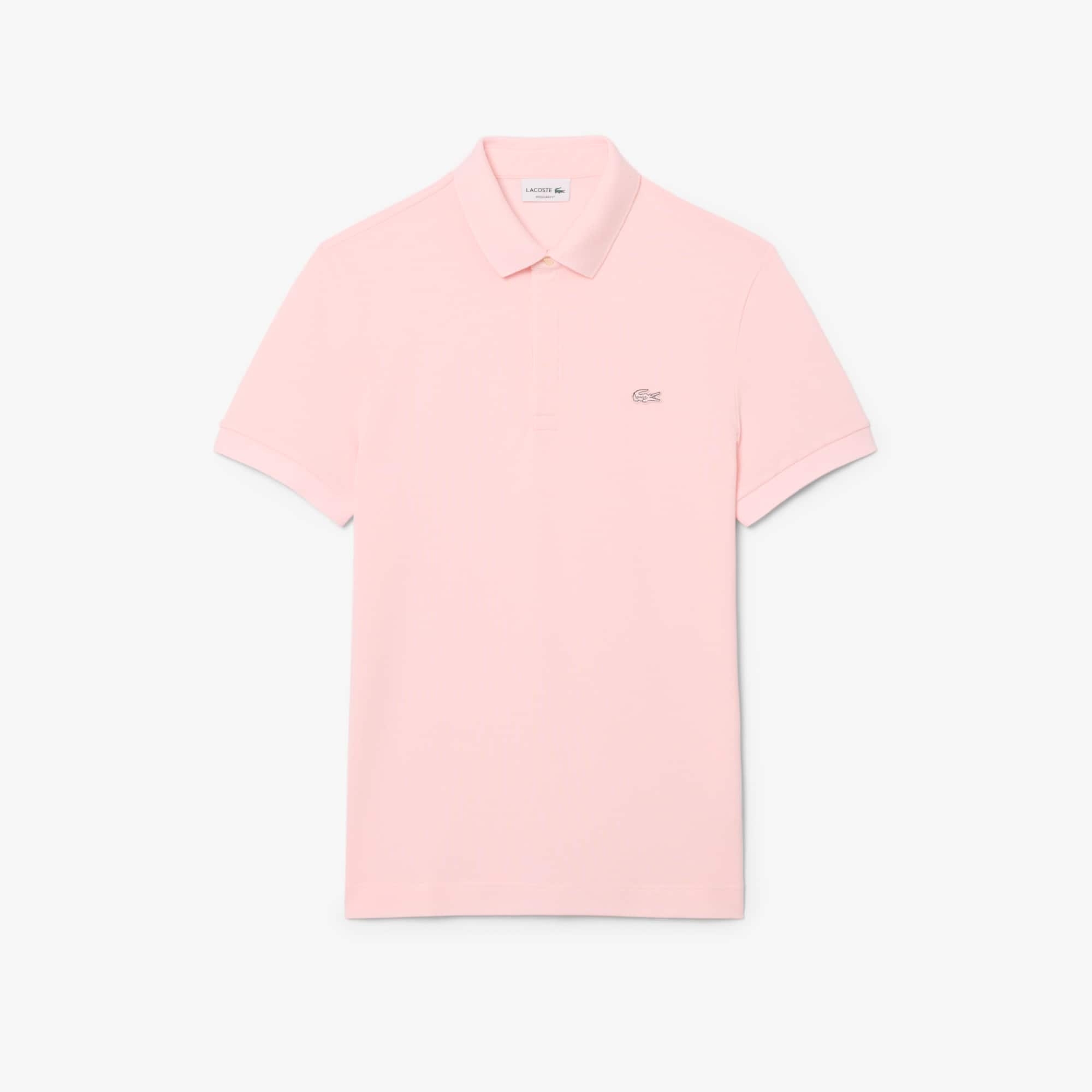 Men's Regular Fit Paris Stretch Piqué Polo - Polo Shirts - New In