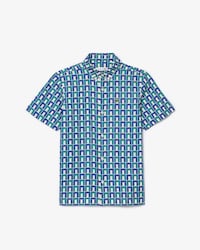 Kids' Short Sleeve Monogram Print Shirt