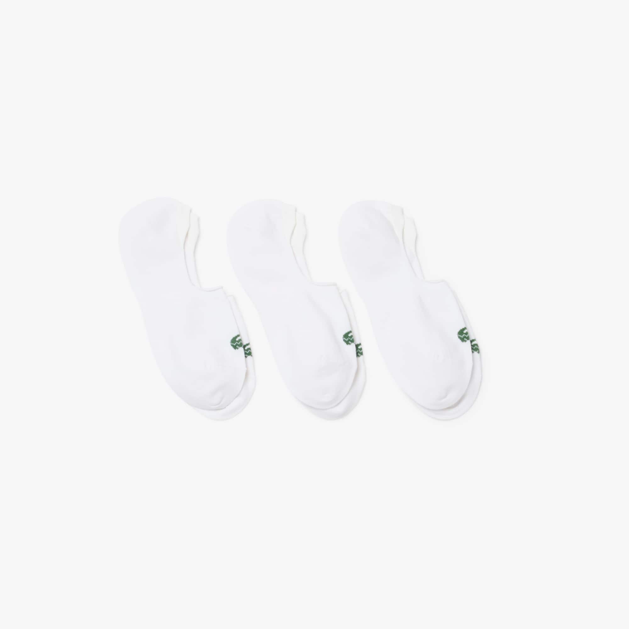 Lacoste 3-pack Sneaker Socks - 3 - 5.5 In White
