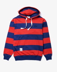 Men&rsquo;s Striped Cotton Fleece Hoodie