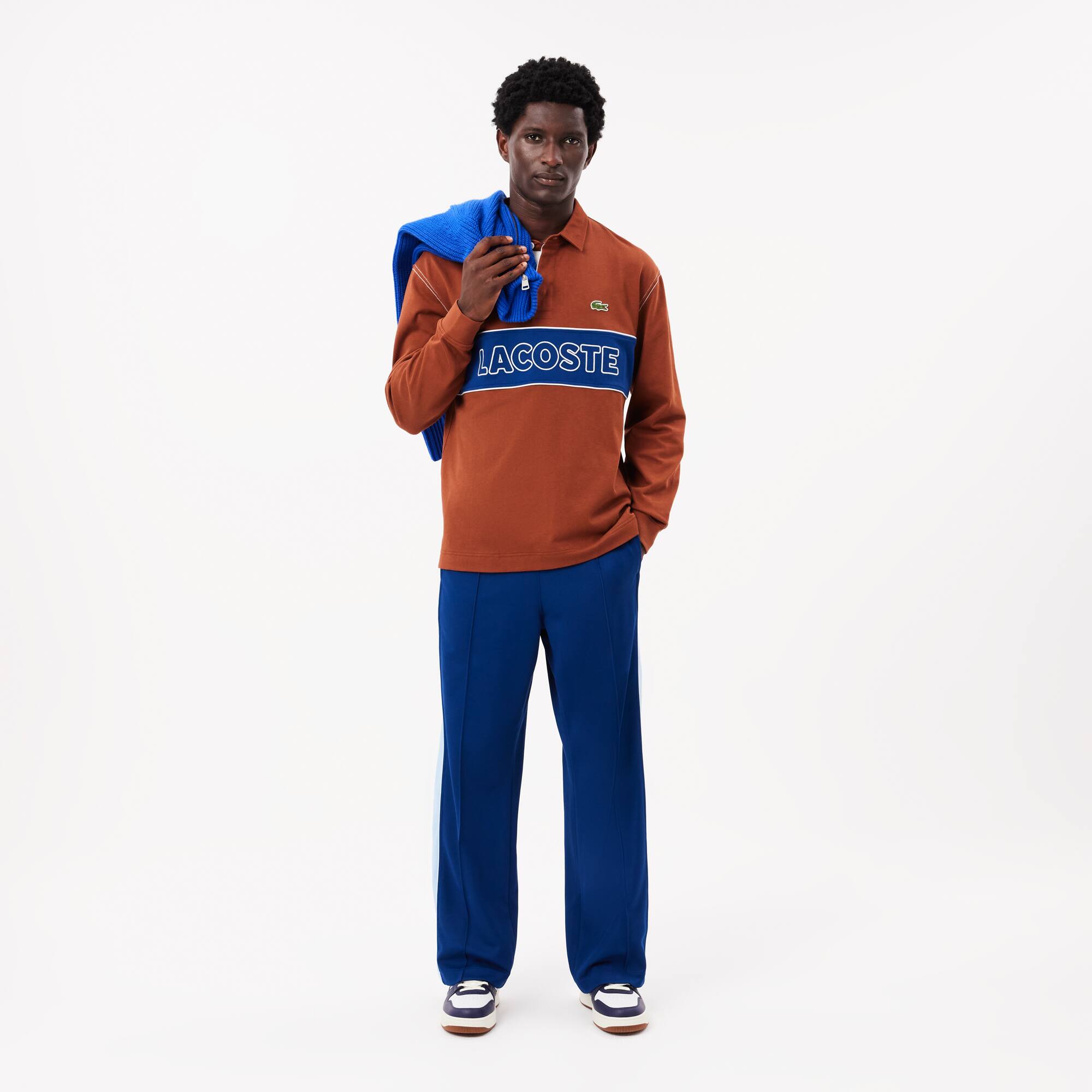 Men's L001 Set Leather Sneakers - Sneakers - New In 2026 | Lacoste