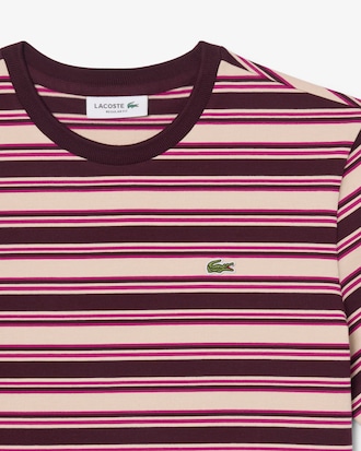 Playera de Tejido Jersey de Rayas